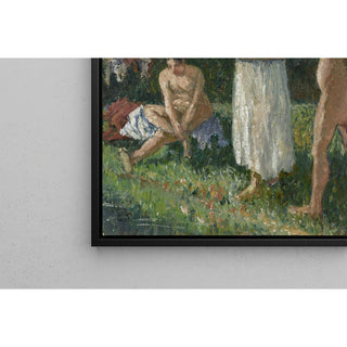 Reproduction Baigneuses - Camille Pissarro