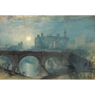 Reproduction Château d'Alnwick - Joseph Mallord William Turner