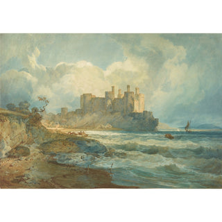 Reproduction Château de Conway, Pays de Galles du Nord - Joseph Mallord William Turner