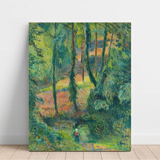 Reproduction Chemin Creux dans une Pente Boisée - Paul Gauguin