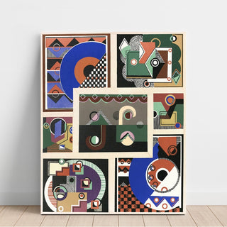 Reproduction Collection Décors et Couleurs Pl.02 - Georges Valmier