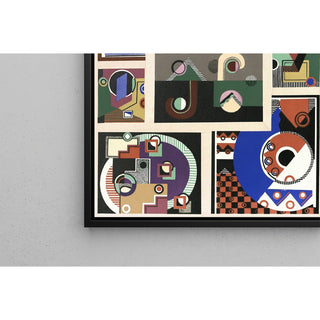 Reproduction Collection Décors et Couleurs Pl.02 - Georges Valmier