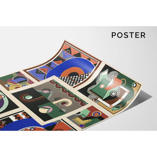 Reproduction Collection Décors et Couleurs Pl.02 - Georges Valmier