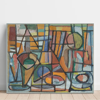 Reproduction Composition abstraite II - Géométrique - Sasza Blonder