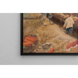 Reproduction Creuseurs de drains - Laurits Andersen Ring
