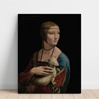 Reproduction Dame à l'hermine Portrait de Cecilia Gallerani - Léonard de Vinci