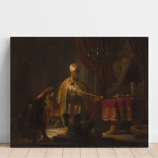 Reproduction Daniel et Cyrus devant l'idole Bel - Rembrandt van Rijn