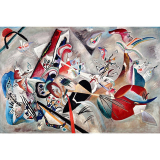 Reproduction Dans le gris - Wassily Kandinsky
