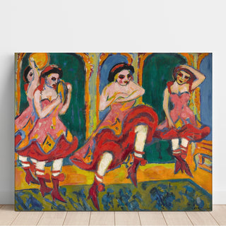 Reproduction Danseurs de Czardas - Ernst Ludwig Kirchner