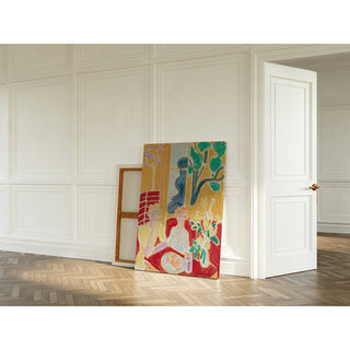 Reproduction Deux Fillettes, Fond Jaune et Rouge - Henri Matisse