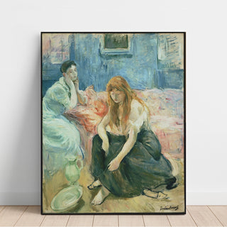 Reproduction Deux filles - Berthe Morisot