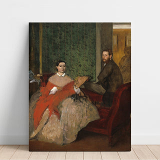 Reproduction Edmondo and Thérèse Morbilli - Edgar Degas
