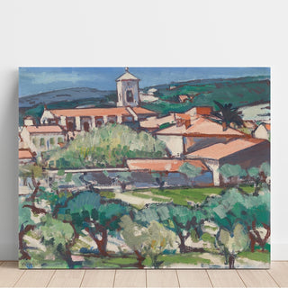 Reproduction Eglise à Cassis - Samuel John Peploe