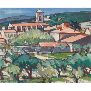 Reproduction Eglise à Cassis - Samuel John Peploe