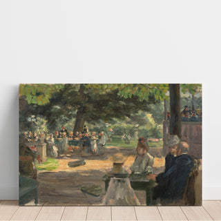 Reproduction Étude pour le jardin de restauration à Leiden - Max Liebermann