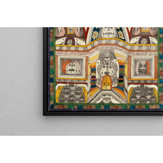 Reproduction Façade ouest du vaisseau de la cathédrale Saint-Adolf des Dix Saints à Saint-Adolf Heim - Adolf Wölfli