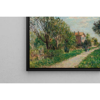 Reproduction Femme et Enfant sur le Chemin des Prés, Sèvres - Alfred Sisley