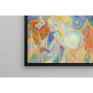 Reproduction Femme nue lisant - Robert Delaunay