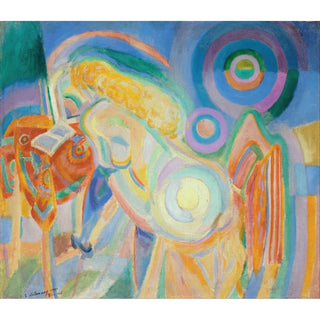 Reproduction Femme nue lisant - Robert Delaunay