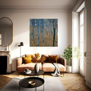 Reproduction Forêt de hêtres - Gustav Klimt