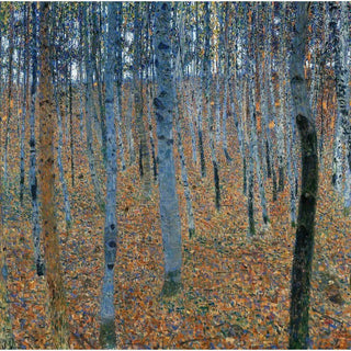Reproduction Forêt de hêtres - Gustav Klimt