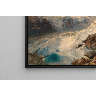 Reproduction Glacier de Grand Croux, Cogne - Edward Theodore Compton