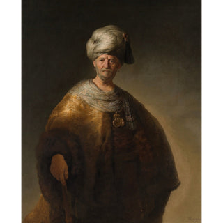 Reproduction Homme en costume oriental Le noble slave - Rembrandt van Rijn