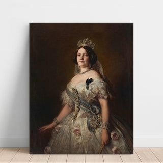 Reproduction Isabelle, reine d'Espagne - Franz Xaver Winterhalter