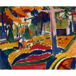 Reproduction Jardin - Henry Lyman Sayën