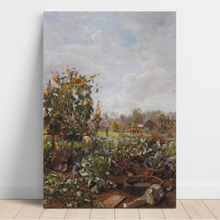 Reproduction Jardin rustique - Carl Moll