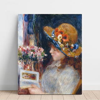 Reproduction Jeune Fille lisant - Pierre-Auguste Renoir