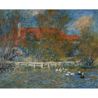 Reproduction L'étang aux canards - Pierre-Auguste Renoir
