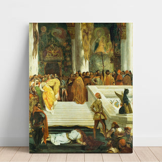 Reproduction L'exécution du doge Marino Faliero - Eugène Delacroix