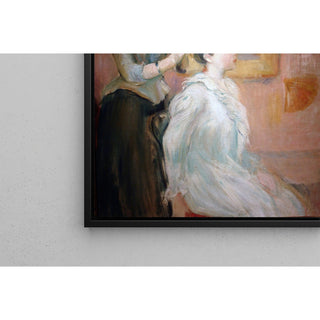 Reproduction La Coiffure - Berthe Morisot