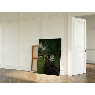 Reproduction La Corderie à Edam - Max Liebermann