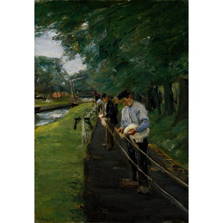 Reproduction La Corderie à Edam - Max Liebermann