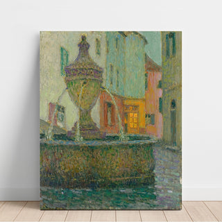 Reproduction La Fontaine, Saint-Paul De Vence - Henri Le Sidaner