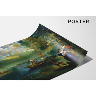 Reproduction La Pêche - Édouard Manet