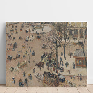 Reproduction La Place du Théâtre Français - Camille Pissarro