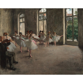 Reproduction La Répétition - Edgar Degas