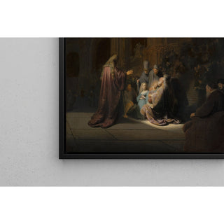 Reproduction Le Cantique de Siméon - Rembrandt van Rijn