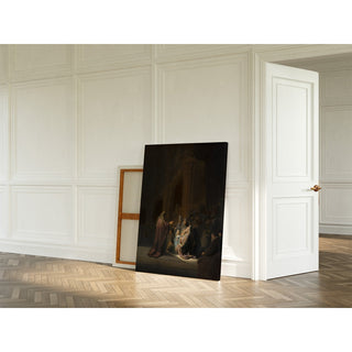Reproduction Le Cantique de Siméon - Rembrandt van Rijn