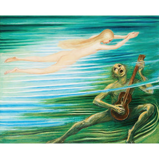 Reproduction Le Nymphe des eaux - Nils Dardel