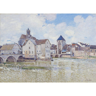 Reproduction Le Pont de Moret - Alfred Sisley