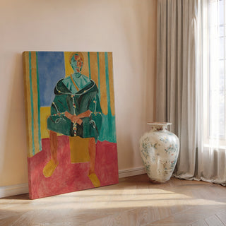 Reproduction Le Rifain Assis - Henri Matisse
