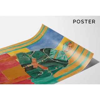 Reproduction Le Rifain Assis - Henri Matisse