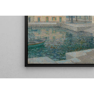 Reproduction Le bassin du refuge - Henri Le Sidaner