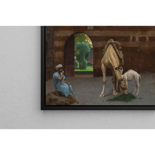 Reproduction Le chamelier - Jean-Léon Gérôme
