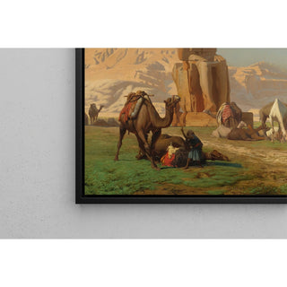Reproduction Le colosse de Memnon - Jean-Léon Gérôme