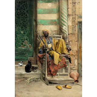 Reproduction Le fumoir Goza - Ludwig Deutsch